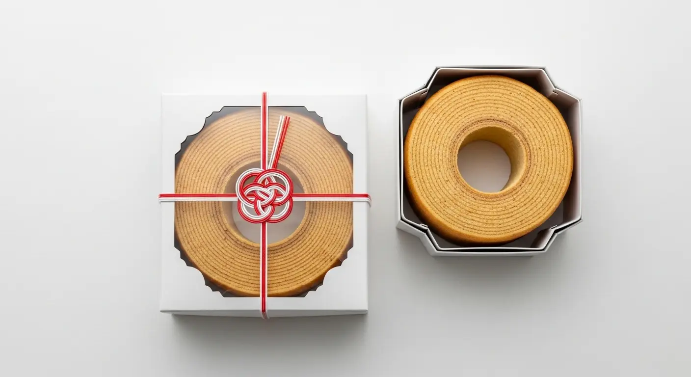 通販限定のお正月ギフトに最適なバームクーヘン