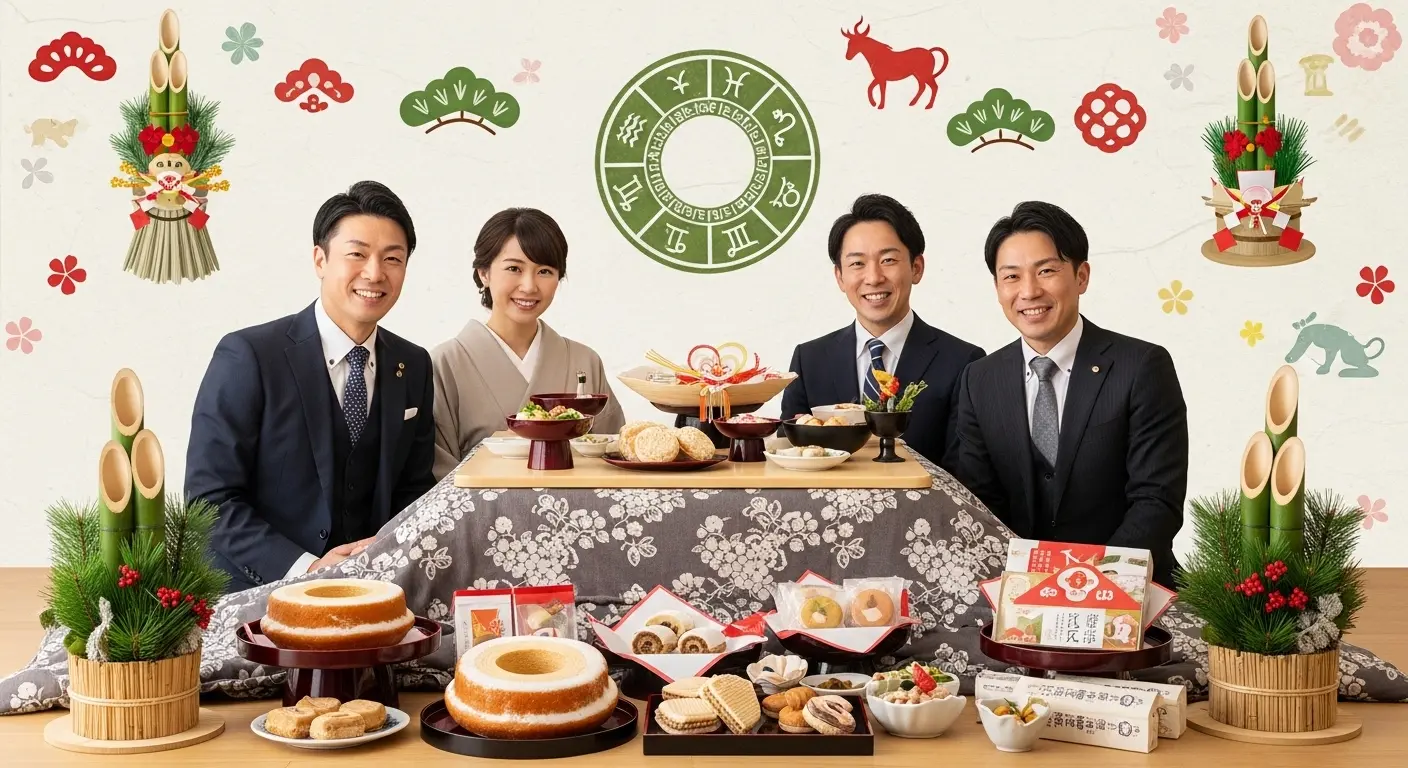 お正月のお菓子といえば？手土産におすすめの和菓子と洋菓子。