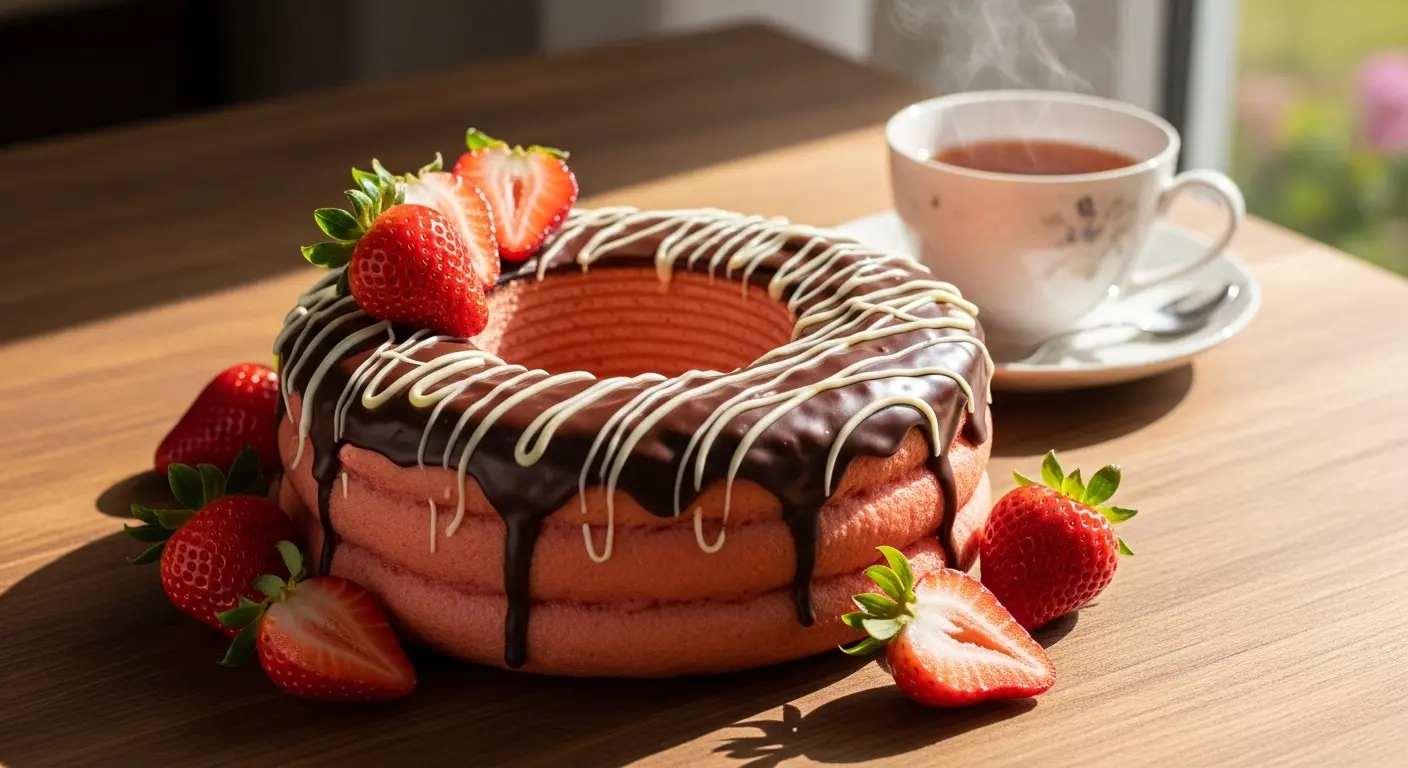 通年で楽しめるいちごバームクーヘン