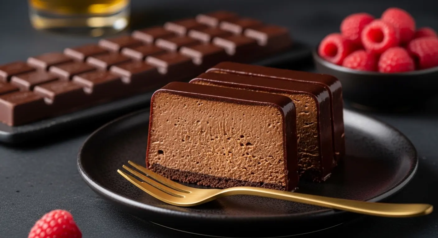 濃厚で滑らかな断面が特徴のテリーヌショコラ